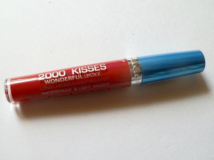 Diana of London Crimson Red 2000 Kisses Wonderful Lipstick