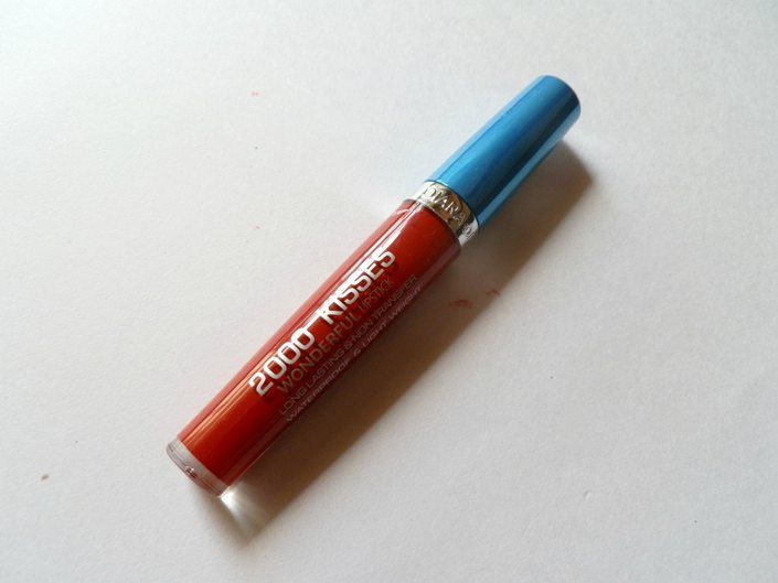 Diana of London Crimson Red 2000 Kisses Wonderful Lipstick packaging