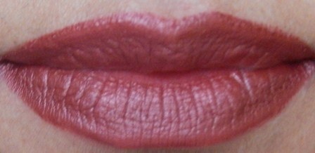 Diana of London Surprise Matte Lipstick Ruby Touch lip swatch