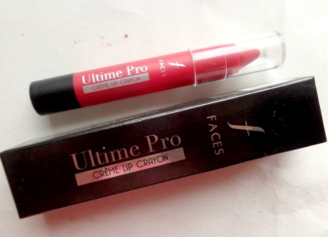 Faces Invincible Ultime Pro Creme Lip Crayon outer packaging