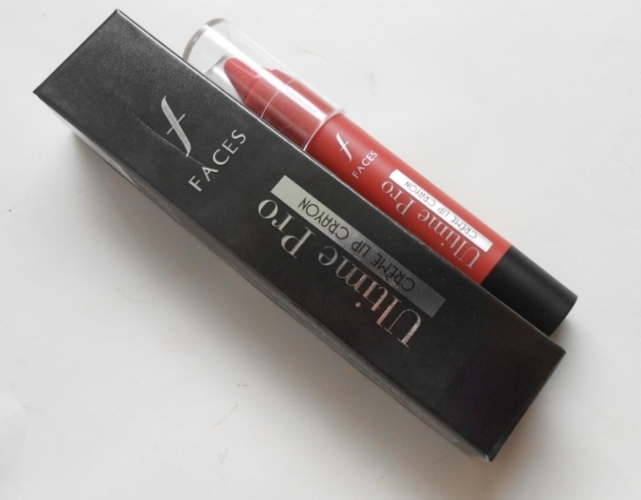 Faces Ultime Pro Envy Creme Lip Crayon outer packaging