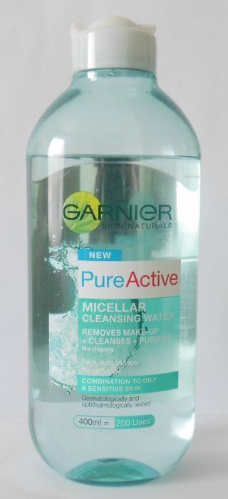 Garnier Pure Active Micellar Water All-in-One Review