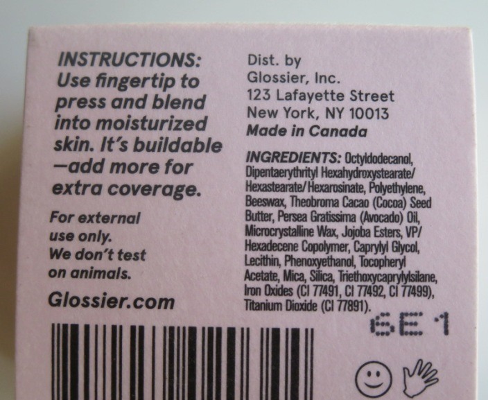 Glossier Stretch Concealer details