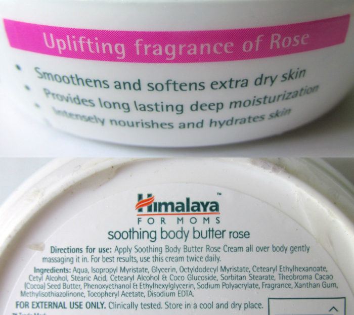 Himalaya Soothing Rose Body Butter description