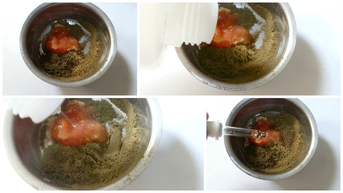 Homemade Purifying and Skin Clearing Face Pack Step 1