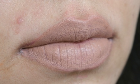Jeffree Star Celebrity Skin Velour Liquid Lipstick Lip Swatch