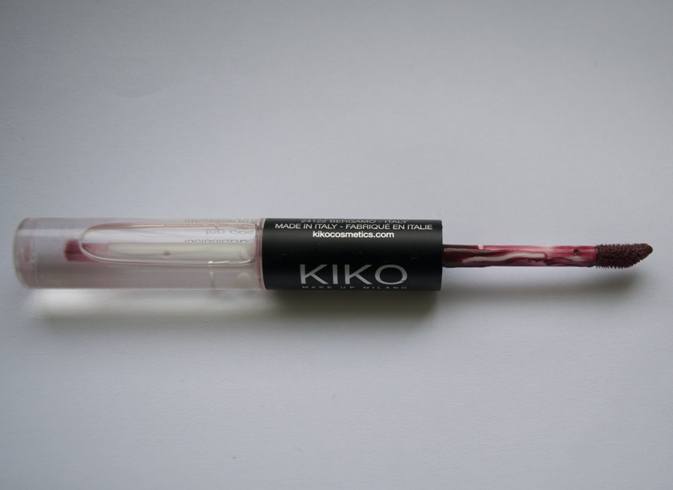 Kiko Milano #113 Black Cherry Double Touch Lipstick gloss