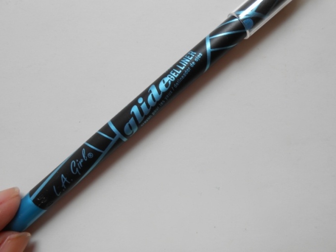 L.A. Girl Mermaid Blue Gel Glide Eyeliner Pencil details