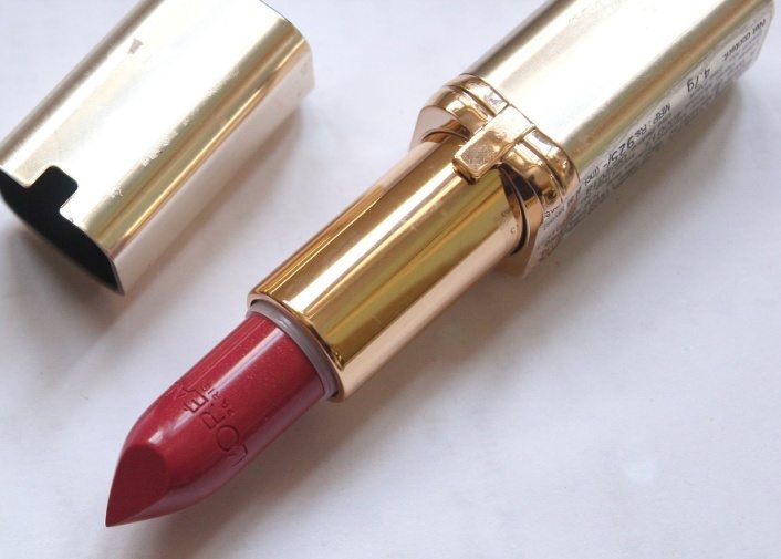 L'Oreal Rose Grenat Color Riche Lipstick packaging