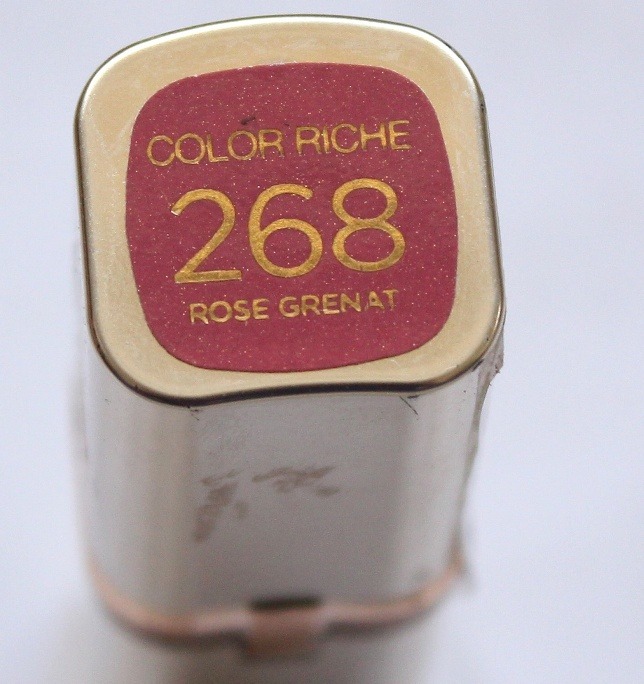 L'Oreal Rose Grenat Color Riche Lipstick shade name