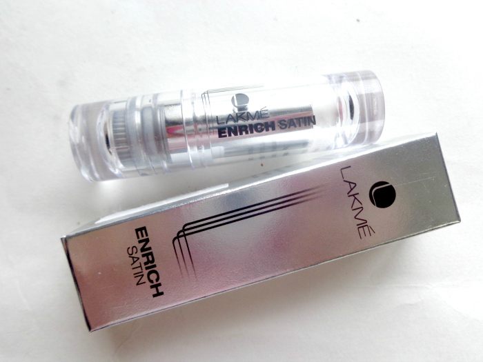 lakme-enrich-satin-p158-lipstick-review-1