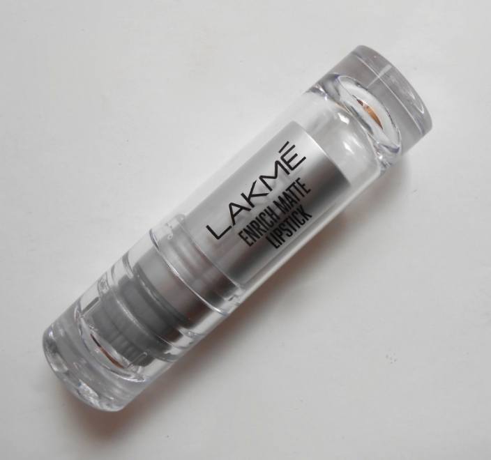 Lakme RM10 Enrich Matte Lipstick packaging