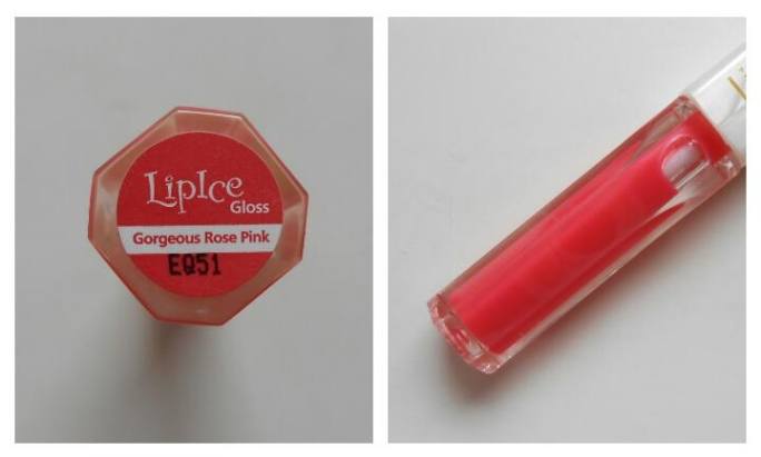 Lipice Ruby Pink Lip Gloss shade name