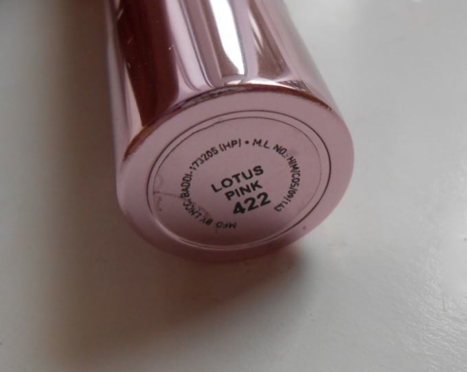Lotus Makeup Lotus Pink Ecostay Long Lasting Lip Colour shade name