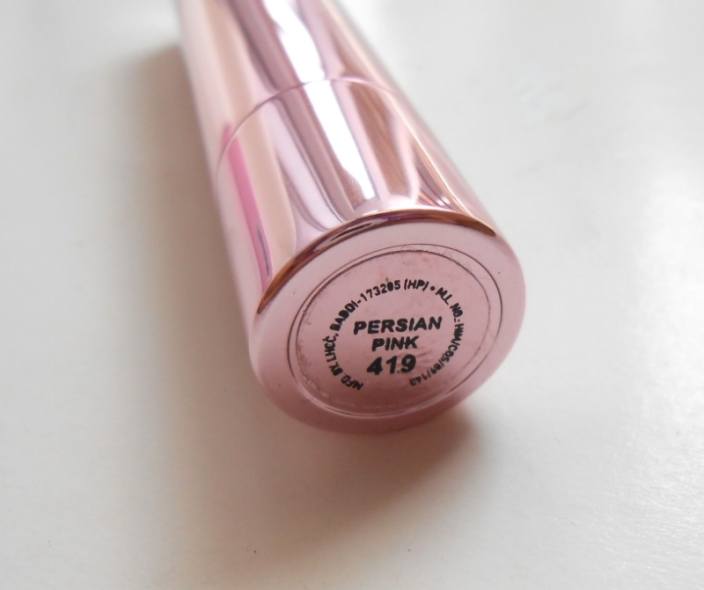 Lotus Makeup Persian Pink Ecostay Long Lasting Lip Colour SPF 20 shade name