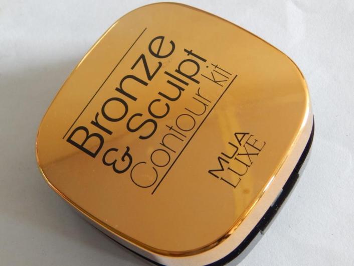MUA Luxe Bronze and Sculpt Contour Kit packaging