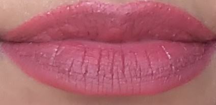 MUA Matte Mystic Marsala Lipstick lip swatch