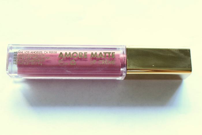Milani Precious Amore Matte Lip Creme packaging