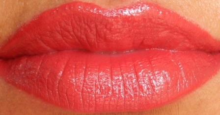NYC New York Color Big City Berry Expert Last Lip Lacquer swatch on lips