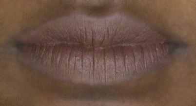NYX Teddy Lip Lingerie Liquid Lipstick lip swatch