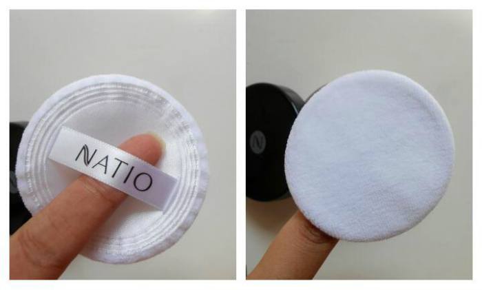 Natio Natural Loose Powder Review, Swatches & FOTD appli