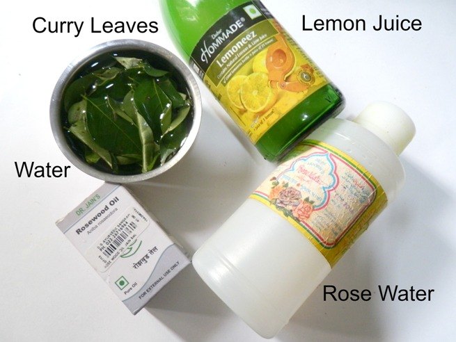 Natural Hair Rinse For Strong Hair ingredients