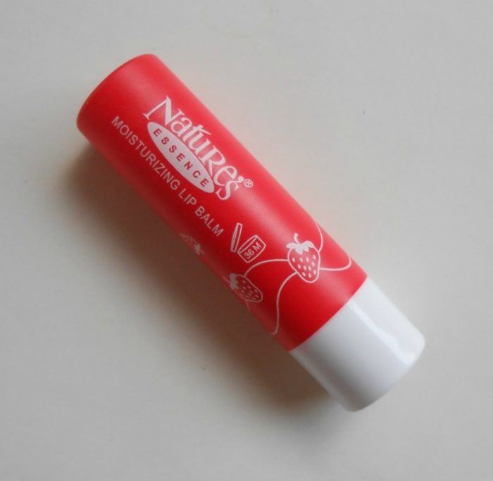 Nature’s Essence Lip Rich Colored Moisturizing Stick Strawberry Packaging