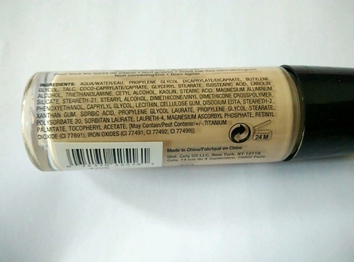 New York Color Smooth Skin Liquid Foundation ingredients
