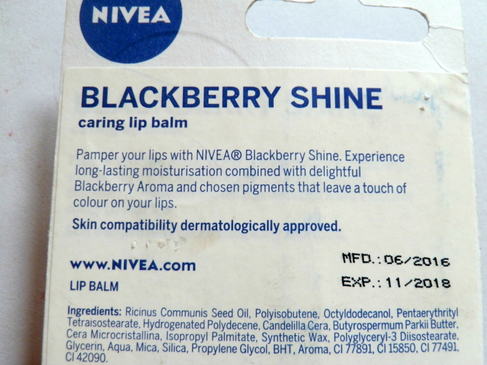 Nivea-BlackBerry-Shine-Caring-Lip-Balm-Review