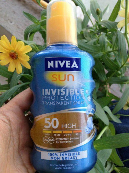 Nivea SPF 50 Sunscreen