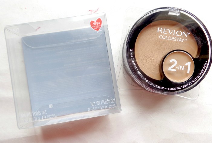 Revlon Colorstay 2-in-1 Compact Makeup and Concealer-150 Buff Review q