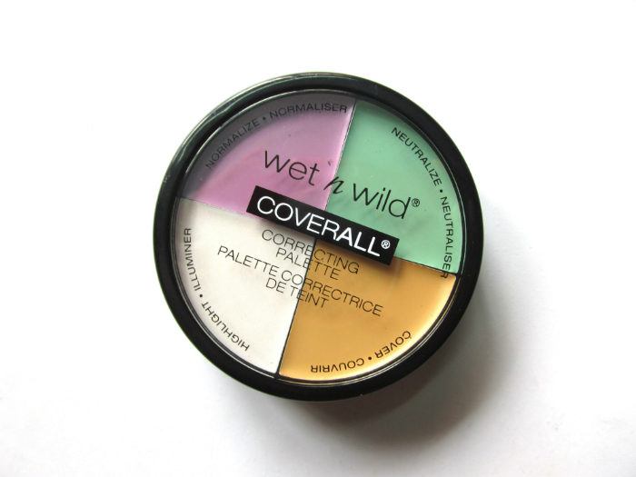 Wet n Wild Color Commentary CoverAll Correcting Palette Review