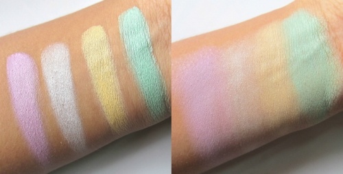 Wet n Wild Color Commentary CoverAll Correcting Palette Swatches