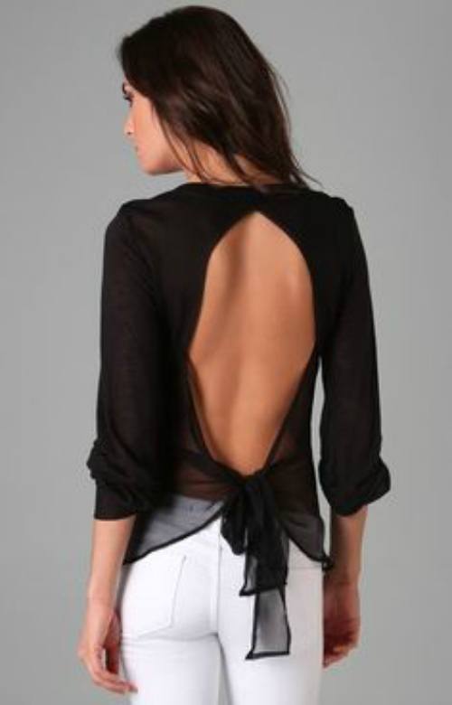 open backless