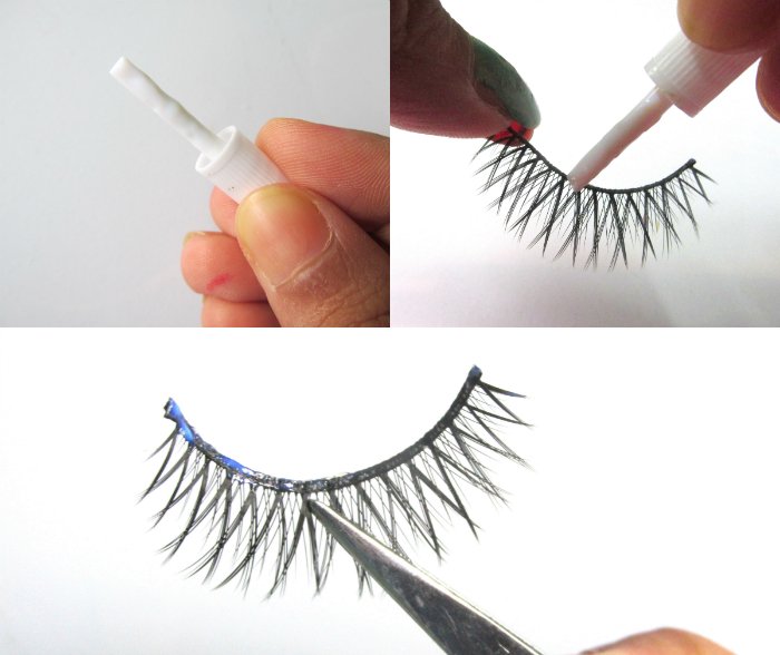 A step-by-step guide to applying false lashes and top IMBB recommended falsies