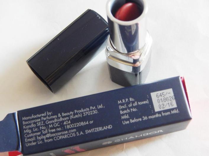 chambor-crimson-red-powder-matte-lipstick-price