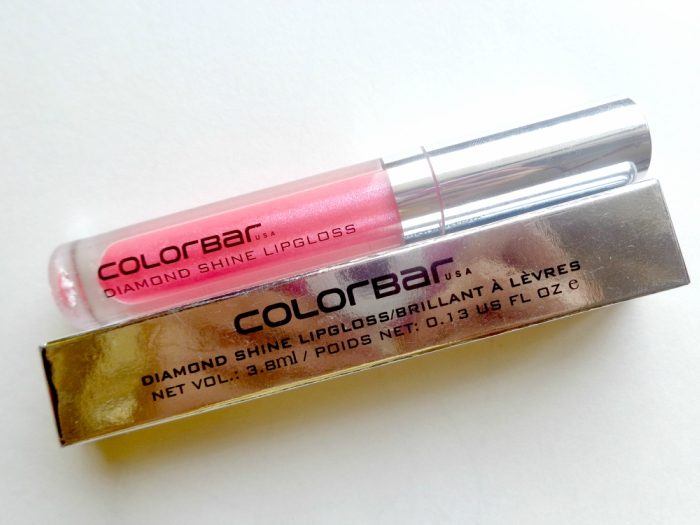 Colorbar 05 Pink Flash Diamond Shine Lip Gloss Review
