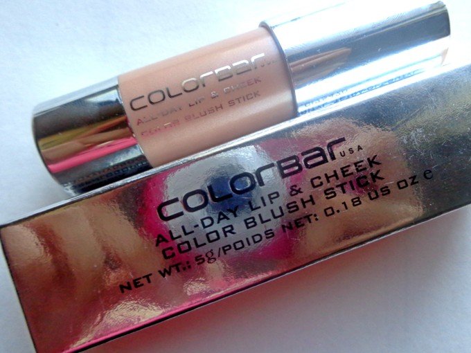 colorbar-all-day-rose-gold-lip-and-cheek-color-blush-stick-packaging