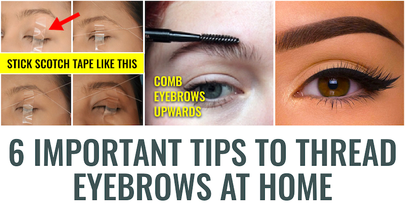 Eyebrow Threading Tips