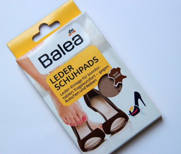 Balea Shoe Heel Inserts Insoles Pads Genuine Leather Shoe Front Pad review