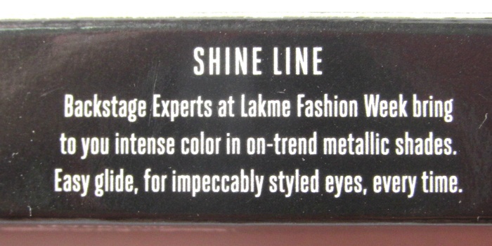 lakme-absolute-shine-line-eyeliner-shimmery-bronze-review-swatch-and-eotd-