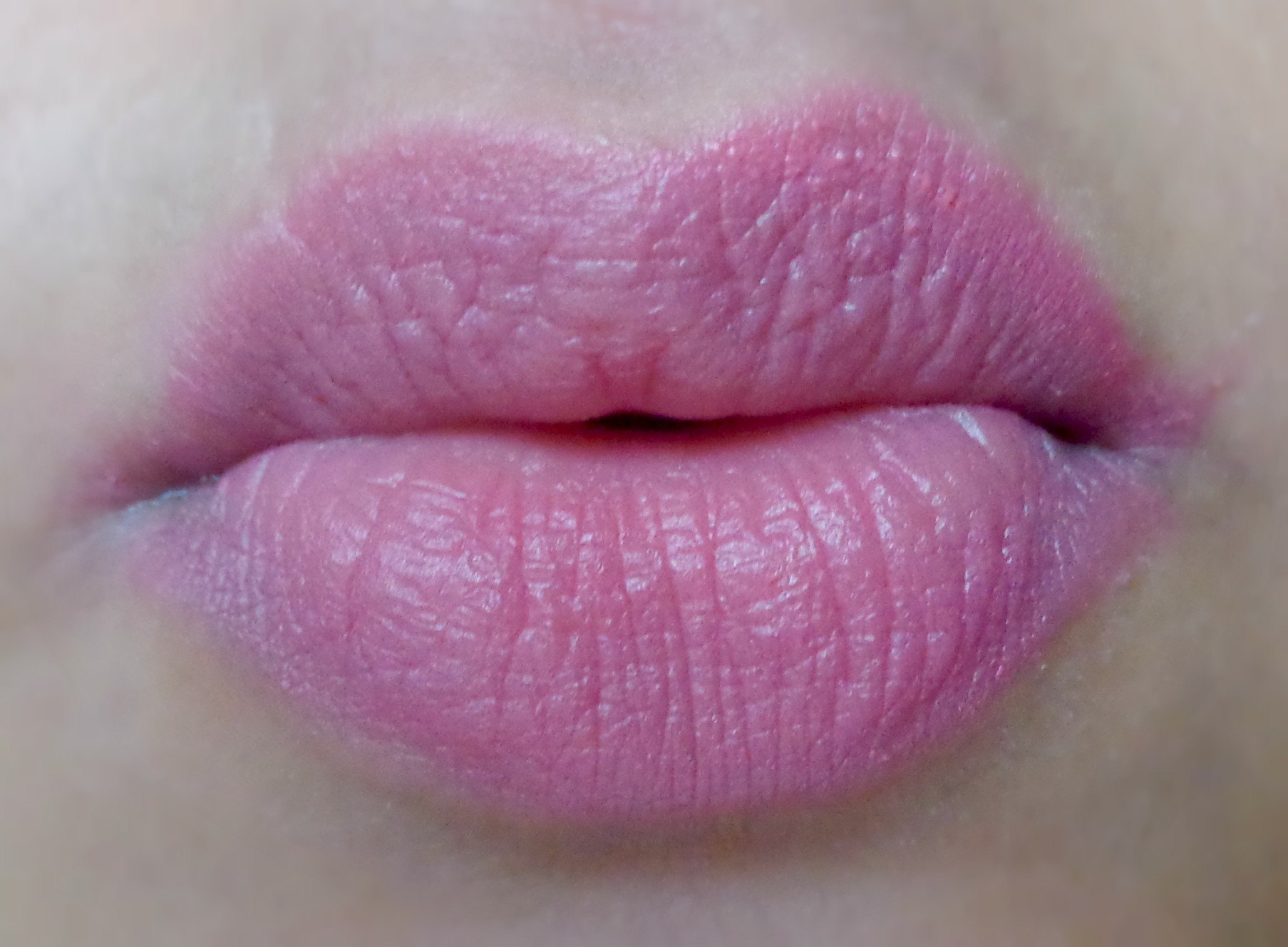 la-girl-matte-flat-velvet-lipstick-hush lip swatch