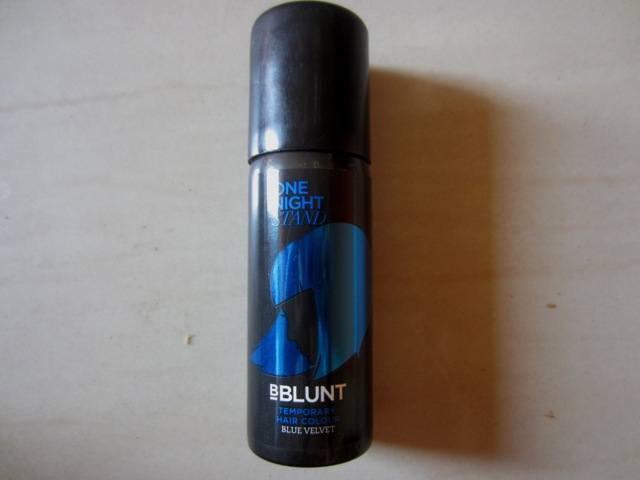 BBlunt One Night Stand Temporary Hair Colour Blue Velvet Review