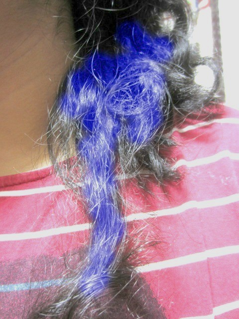 BBlunt One Night Stand Temporary Hair Colour Blue Velvet Review