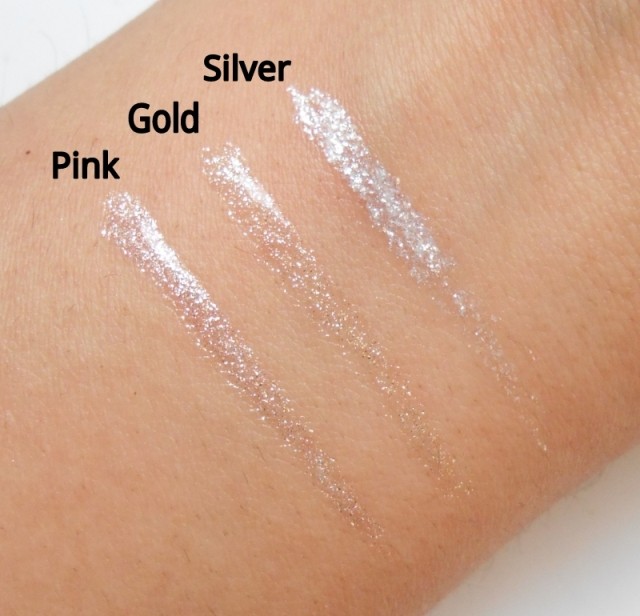 coloressence-silver-shimmer-gel-eyeliner-swatches-on-hand