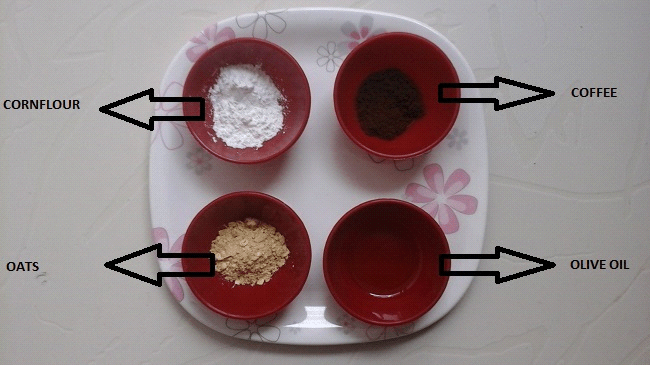 DIY Corn Flour and Coffee Scrub to Get Rid of Cellulite