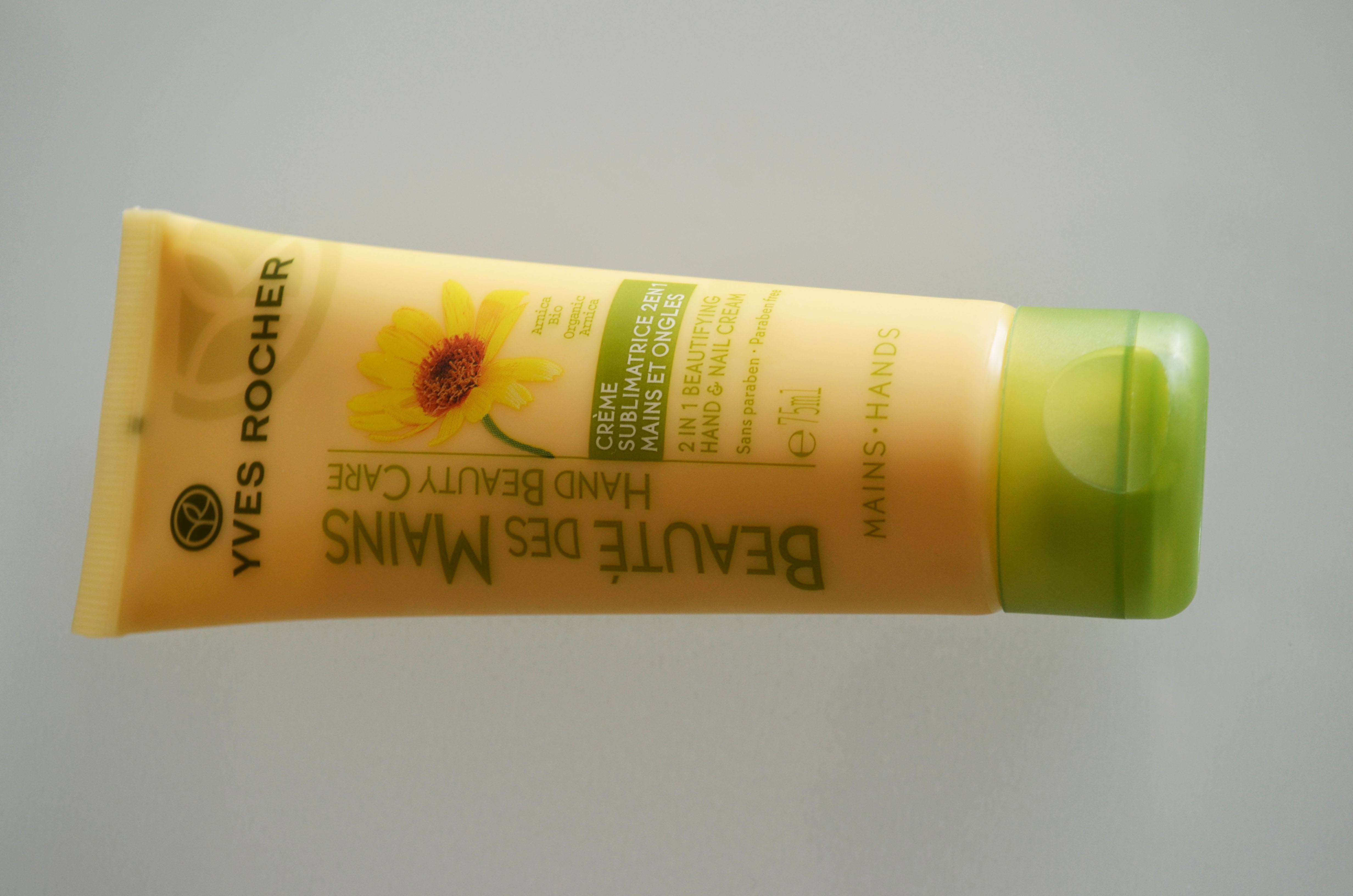 Yves Rocher 2 in 1 Beautifying Hand and Nail Cream Review
