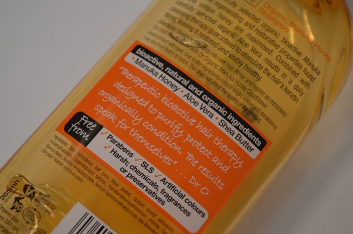 legetøj uregelmæssig tildele DrOrganic Manuka Honey Shampoo Review