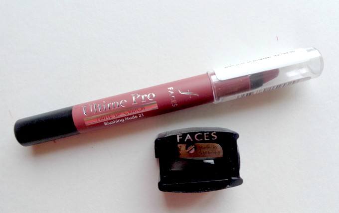 faces-ultime-pro-blushing-nude-matte-lip-crayon-packaging