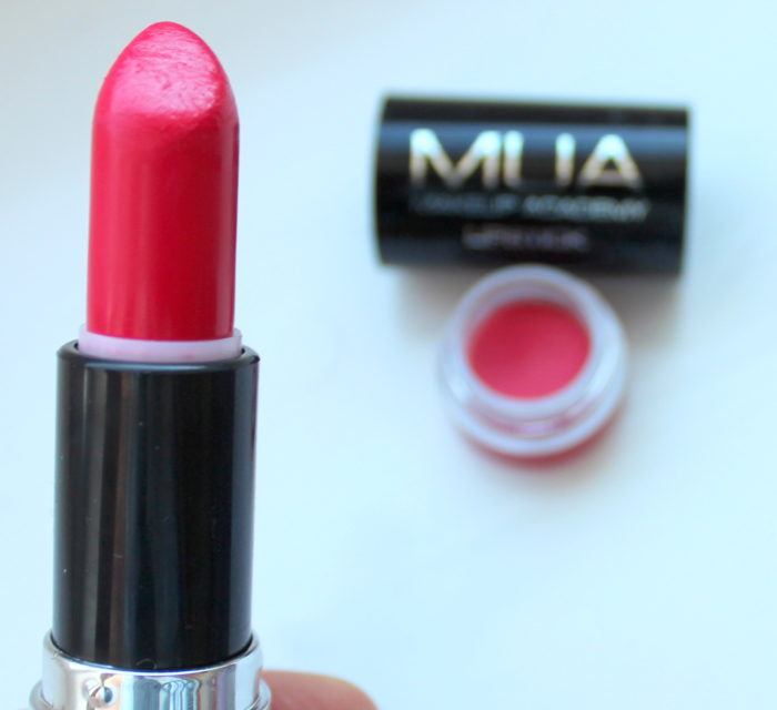 MUA Pomegranate Lipstick Review